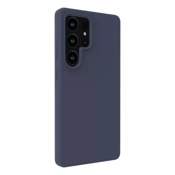Evelatus Funda de silicona Soft Touch con imán para Samsung Galaxy S25 Ultra azul oscuro