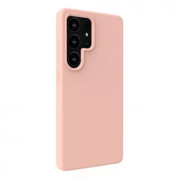 Evelatus Funda de silicona Soft Touch con imán para Samsung Galaxy S25 Ultra Pink Sand