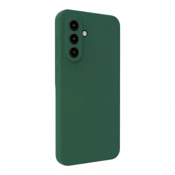 Evelatus Funda de silicona Soft Touch con imán para Samsung Galaxy A36 verde