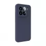 Evelatus Funda de silicona Soft Touch con imán para Xiaomi 15 azul oscuro