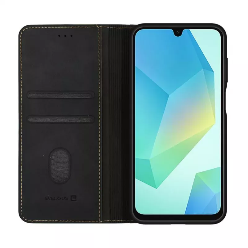 Evelatus Funda tipo libro Folio Samsung Galaxy A36 Negra