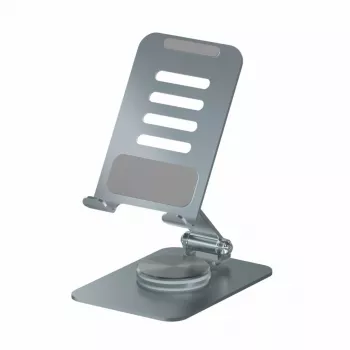 Evelatus Soporte Universal L24-A 360 para Teléfono L24-AHFP Aluminio Plata