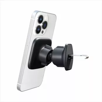 EVELATUS Soporte para Rejilla de Aire Acondicionado de Coche con MagSafe C2+KAC001 Negro