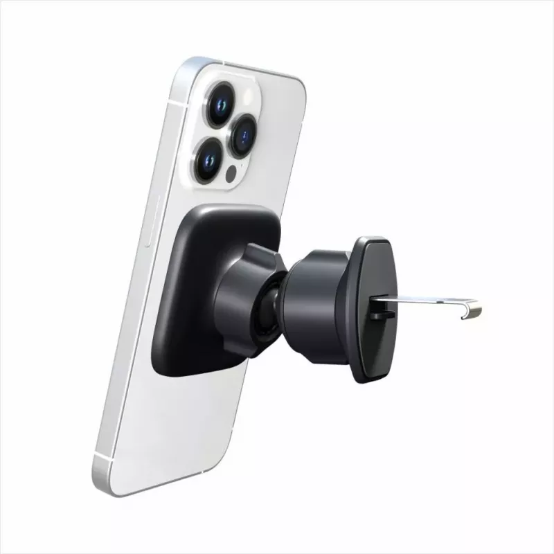 EVELATUS Soporte para Rejilla de Aire Acondicionado de Coche con MagSafe C2+KAC001 Negro