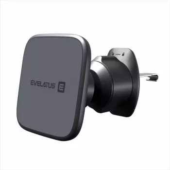 EVELATUS Soporte para Rejilla de Aire Acondicionado de Coche con MagSafe C2+KAC001 Negro
