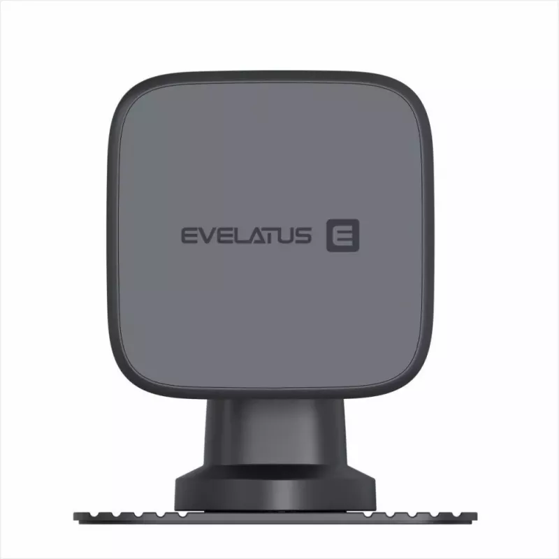 EVELATUS Soporte Adhesivo Giratorio 360 con MagSafe C2+K8 Negro