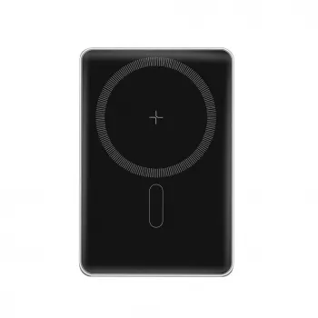 Evelatus Batería Externa PD20W 5000mAh MagLink Elite con Carga Inalámbrica Gris