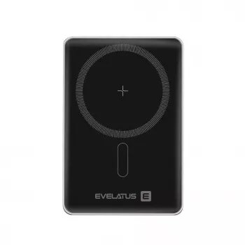 Evelatus Batería Externa PD20W 5000mAh MagLink Elite con Carga Inalámbrica Oro