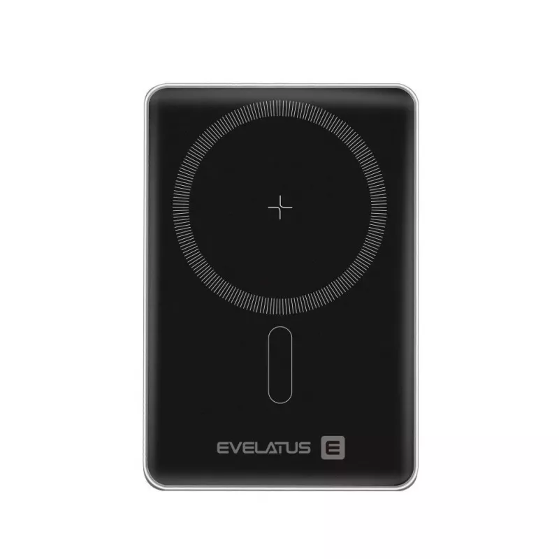 Evelatus Batería Externa PD20W 5000mAh MagLink Elite con Carga Inalámbrica Oro