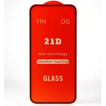 iLike Protector de Pantalla de Cristal Templado Full Glue 21D para Xiaomi Redmi 14C - Sin Envase