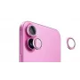 Evelatus Protector de Lente de Cámara Armor Rosa para Apple iPhone 16 / 16 Plus