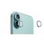 Evelatus Protector de Lente de Cámara Armor Teal para Apple iPhone 16 / 16 Plus