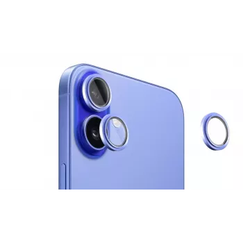 Evelatus Protector de Lente de Cámara Armor Ultramarine para Apple iPhone 16 / 16 Plus