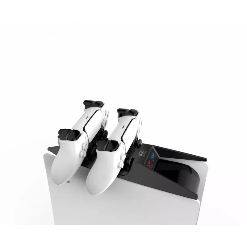 iLike P-5 Dual & Fast Controller Charging Station para Sony PlayStation 5 PS5 negro