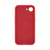 Evelatus Apple iPhone 16e / SE4 Funda de silicona Soft Touch Premium Magsafe roja