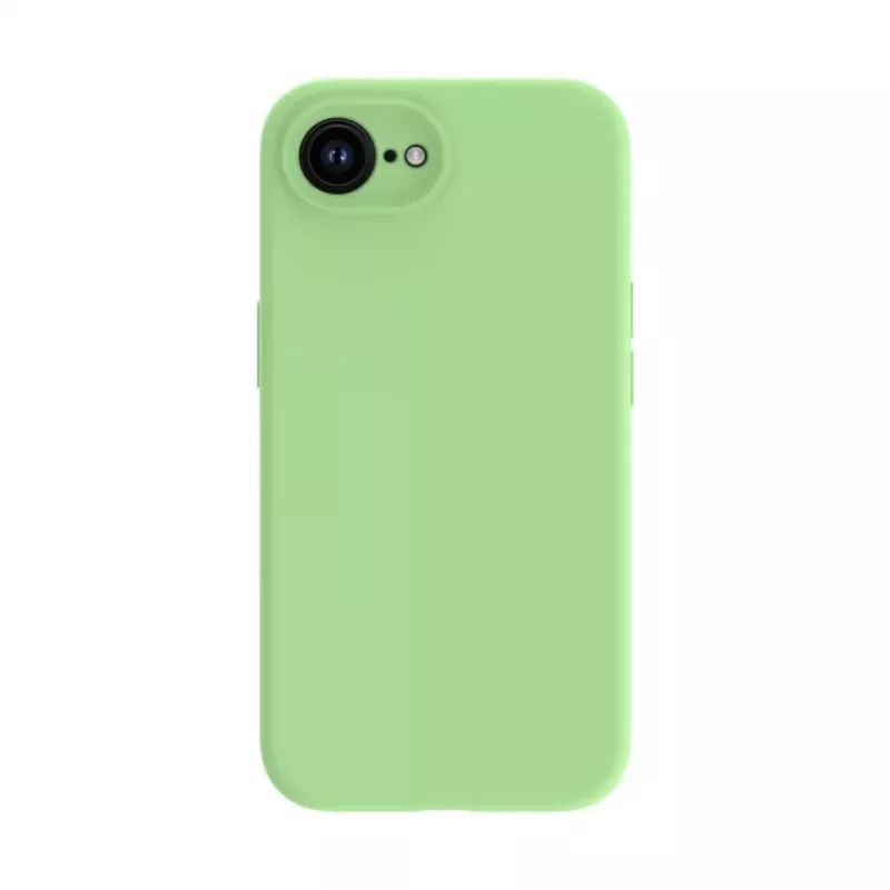 Evelatus Apple iPhone 16e / SE4 Funda de silicona Soft Touch Premium Magsafe menta