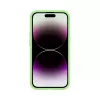 Evelatus Apple iPhone 16e / SE4 Funda de silicona Soft Touch Premium Magsafe menta