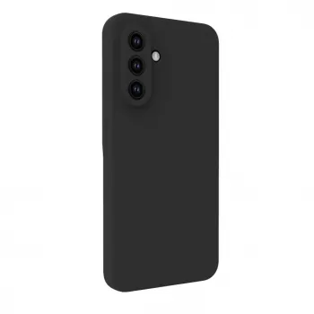 Evelatus Samsung Galaxy A56 Funda de silicona Soft Touch magnética Premium negra