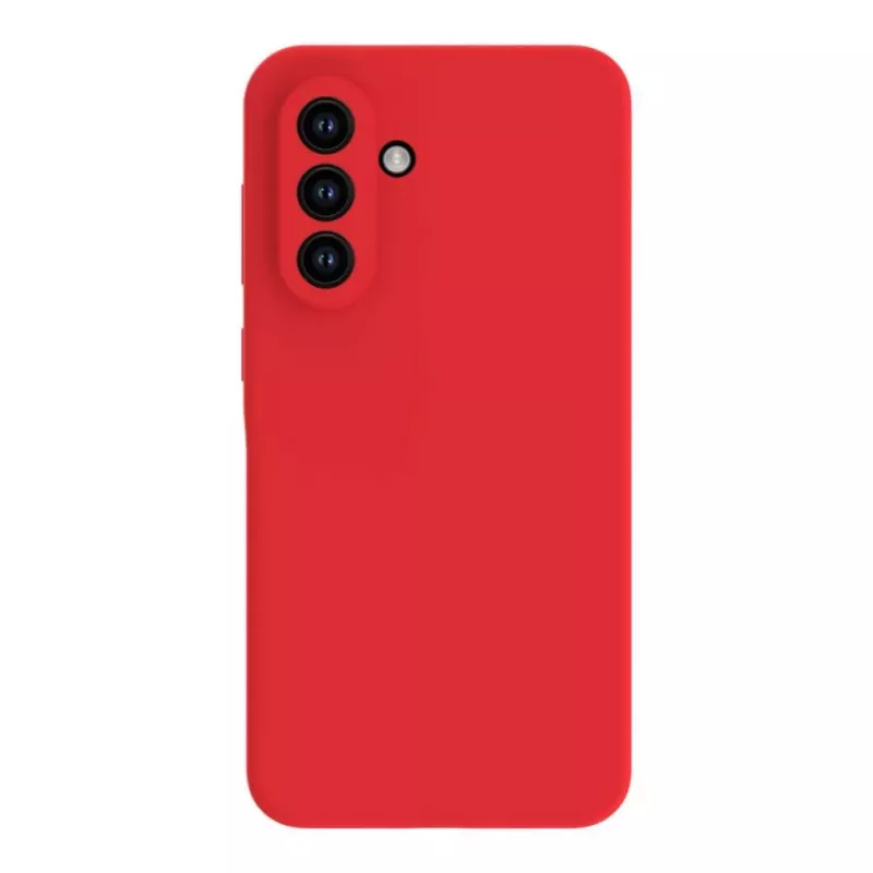 Evelatus Samsung Galaxy A56 Funda de silicona Soft Touch magnética Premium roja