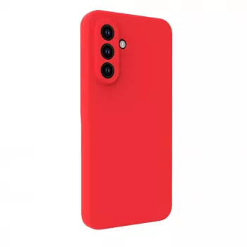 Evelatus Samsung Galaxy A56 Funda de silicona Soft Touch magnética Premium roja