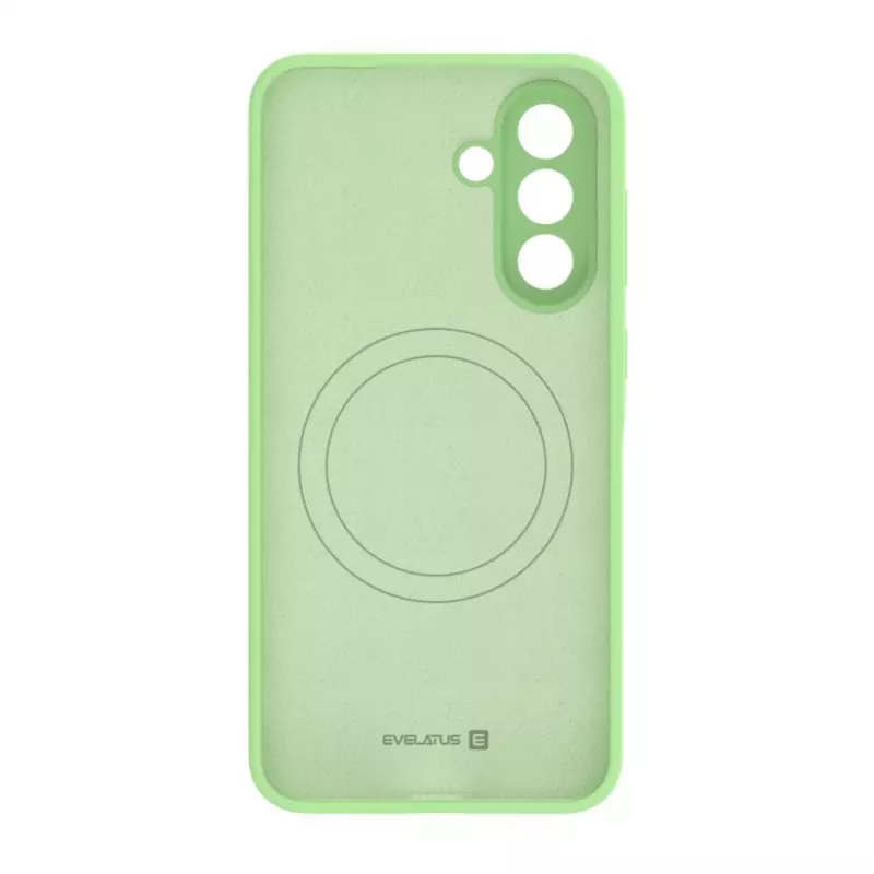 Evelatus Samsung Galaxy A56 Funda de silicona Soft Touch magnética Premium menta