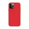 Evelatus Apple iPhone 12 / 12 Pro Funda de silicona Soft Touch Premium MagSafe roja