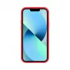 Evelatus Apple iPhone 12 / 12 Pro Funda de silicona Soft Touch Premium MagSafe roja