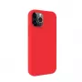 Evelatus Apple iPhone 12 / 12 Pro Funda de silicona Soft Touch Premium MagSafe roja