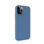 Evelatus Apple iPhone 12 / 12 Pro Funda de silicona Soft Touch Premium MagSafe azul marino