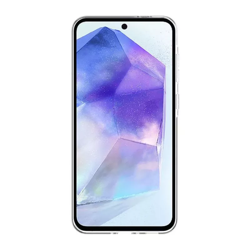Evelatus Samsung Galaxy A56 Funda de silicona transparente 1,5mm TPU
