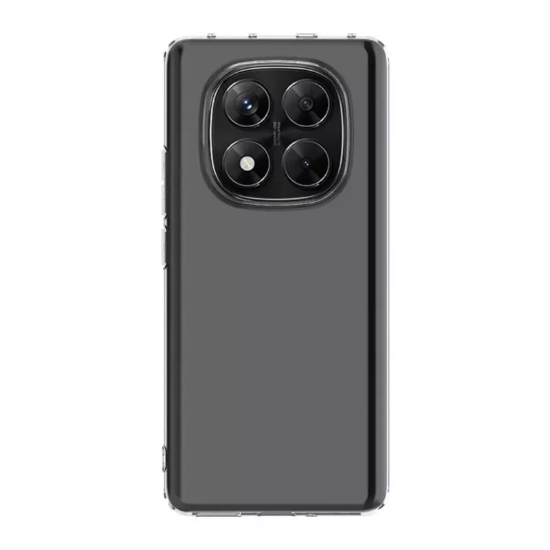 Evelatus Xiaomi Redmi Note 14 Pro 5G Funda de silicona transparente 1,5mm TPU Transparente