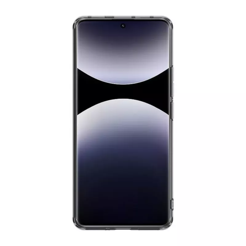 Evelatus Xiaomi Redmi Note 14 Pro 5G Funda de silicona transparente 1,5mm TPU Transparente