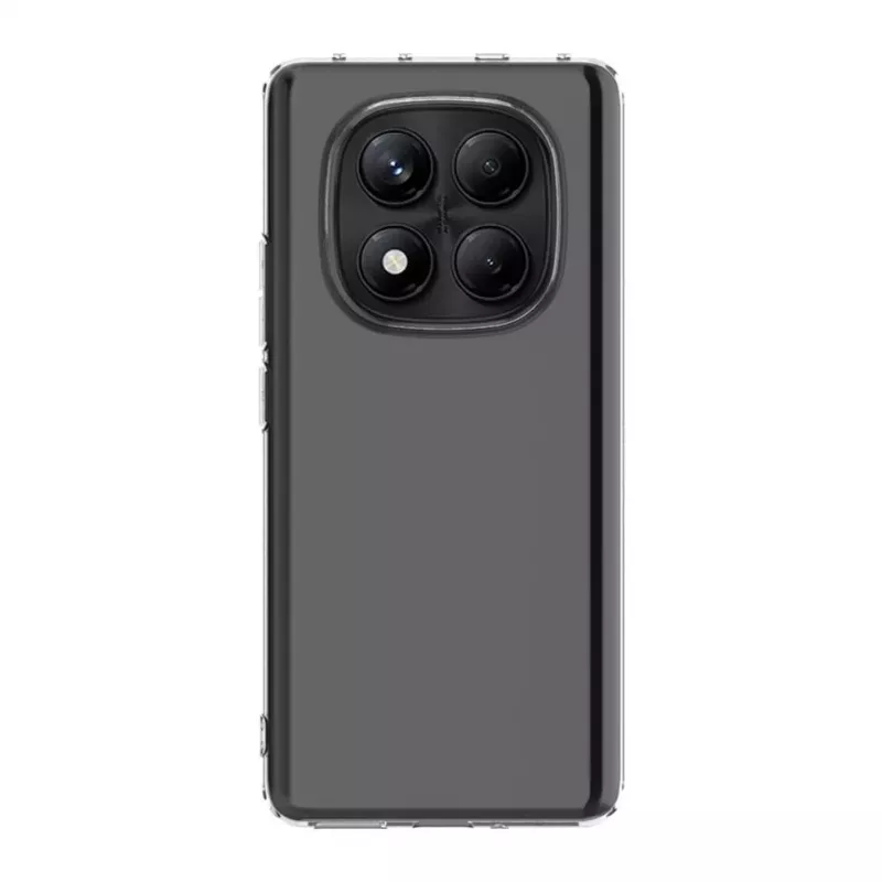 Evelatus Xiaomi Redmi Note 14 Pro 4G Funda de silicona transparente 1,5mm TPU Transparente