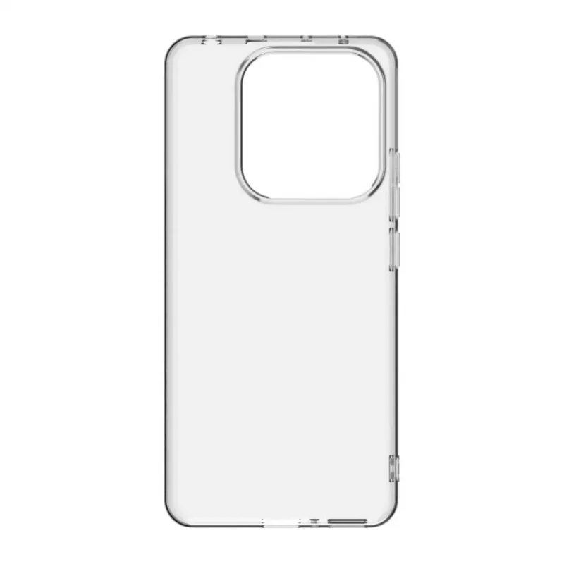 Evelatus Xiaomi Redmi Note 14 4G Funda de silicona transparente 1,5mm TPU Transparente