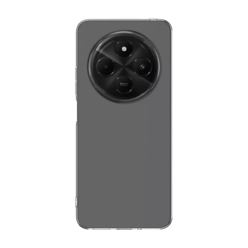 Evelatus Xiaomi Poco C75 5G Funda de silicona transparente 1,5 mm TPU