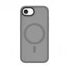 Evelatus Apple iPhone 16e Funda híbrida con MagSafe PC+TPU plata