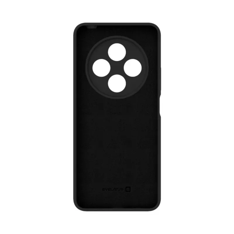 Evelatus Xiaomi Redmi 14C 4G/ 14C 5G / Redmi A4 / POCO C75 Funda de silicona Premium Soft Touch negra