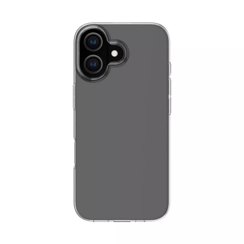 Evelatus Apple iPhone 17 Clear Silicone Case 1,5mm TPU Transparente