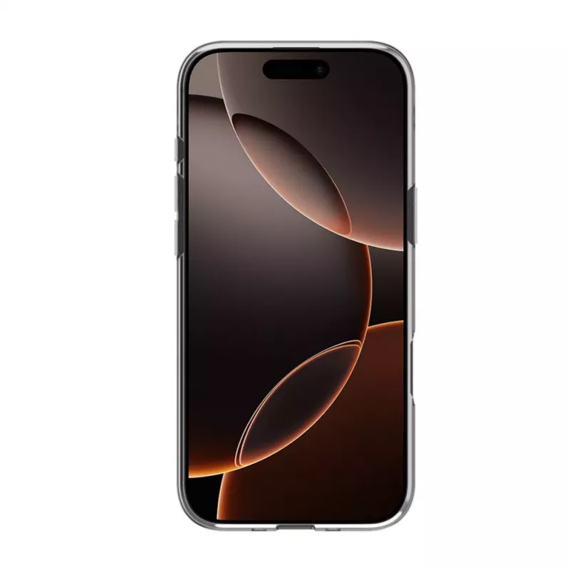 Evelatus Apple iPhone 17 Air Clear Silicone Case 1,5mm TPU Transparente