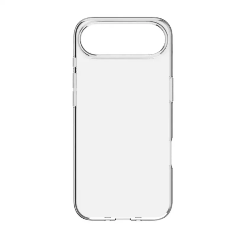 Evelatus Apple iPhone 17 Air Clear Silicone Case 1,5mm TPU Transparente