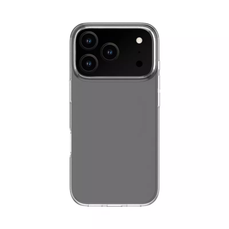 Evelatus Apple iPhone 17 Pro Clear Silicone Case 1,5 mm TPU Transparente