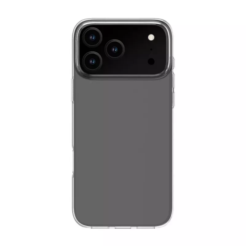 Evelatus Apple iPhone 17 Pro Max Clear Silicone Case 1,5mm TPU Transparente