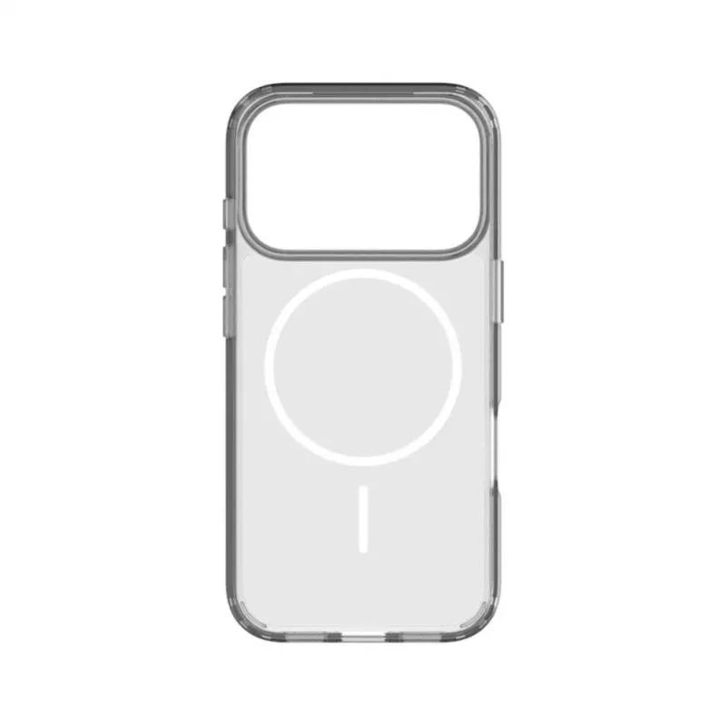 Evelatus Apple iPhone 17 Pro Clear Case MagSafe Silicone Transparente
