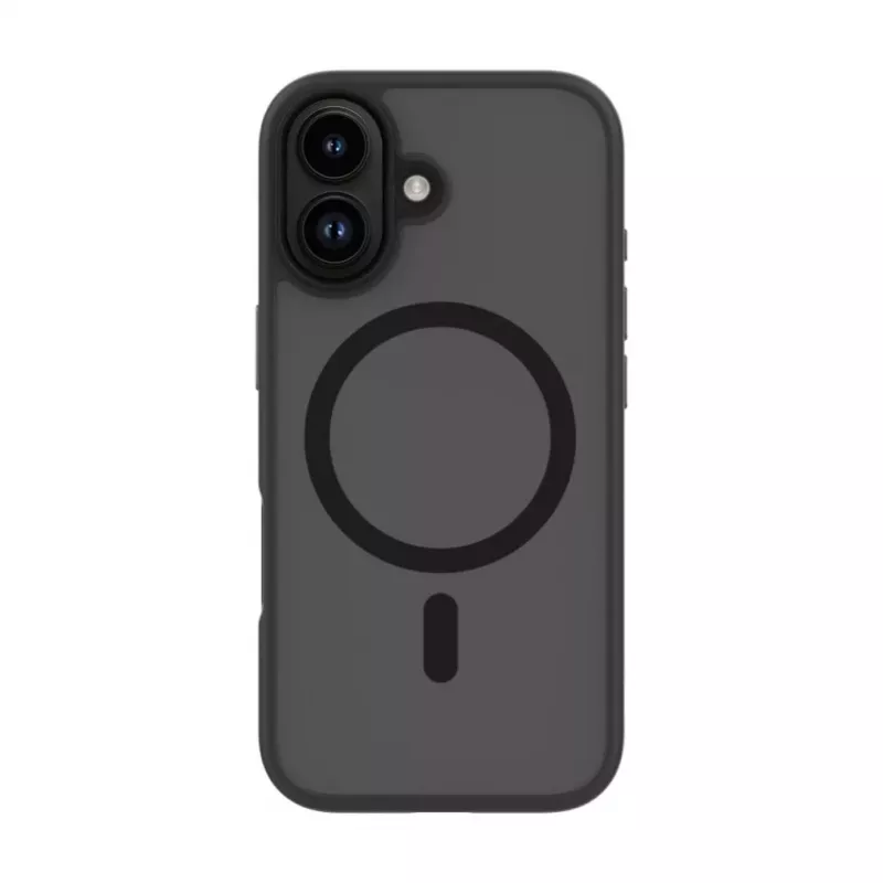 Evelatus Apple iPhone 17 Funda híbrida con MagSafe PC+TPU negra