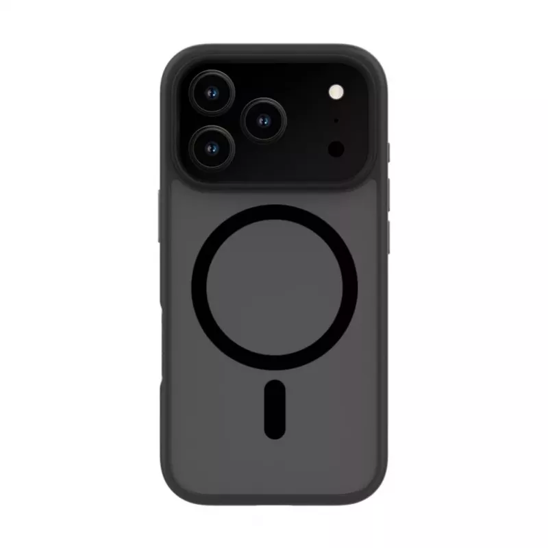 Evelatus Apple iPhone 17 Pro Funda híbrida con MagSafe PC+TPU negra