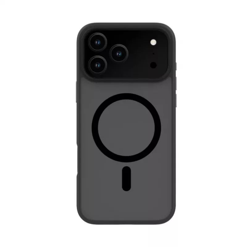Evelatus Apple iPhone 17 Pro Max Hybrid Case con MagSafe PC+TPU Negro