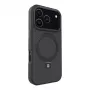 Evelatus Apple iPhone 17 Pro Funda Shield con MagSafe y soporte negro mate