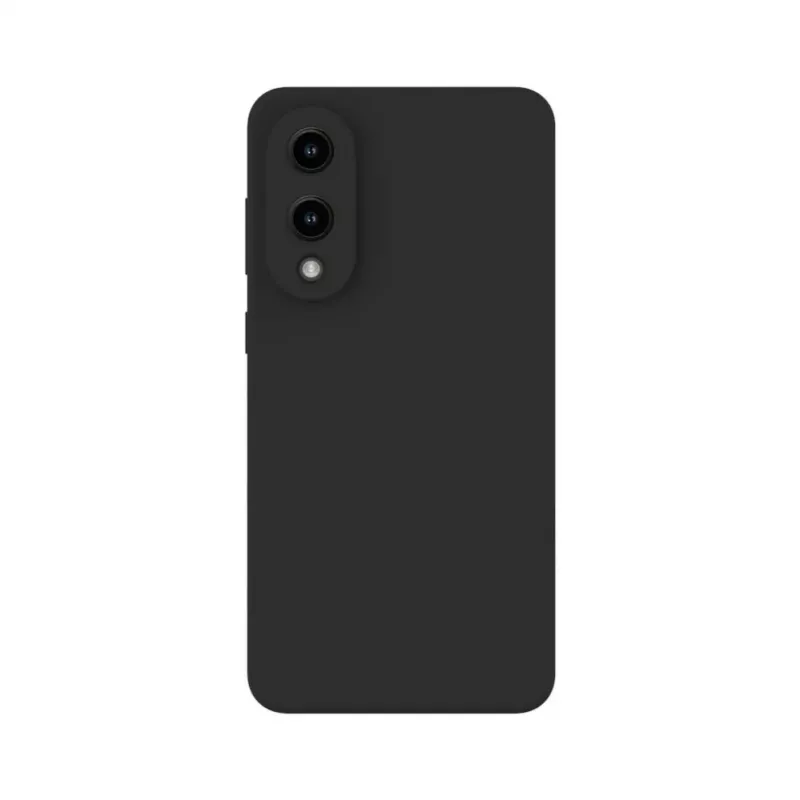 Evelatus Samsung Galaxy S25 Edge Funda de silicona Soft Touch magnética premium negra