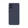 Evelatus Samsung Galaxy S25 Edge Premium Magnetic Soft Touch Silicone Case Azul medianoche
