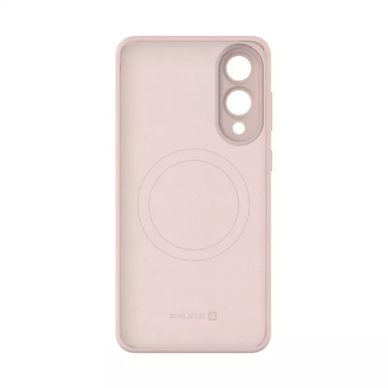 Evelatus Samsung Galaxy S25 Edge Premium Magnetic Soft Touch Silicone Case Rosa arena